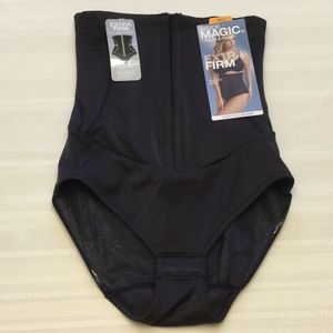 Inside Magic Extra Firm Waist Cincher Brief Black